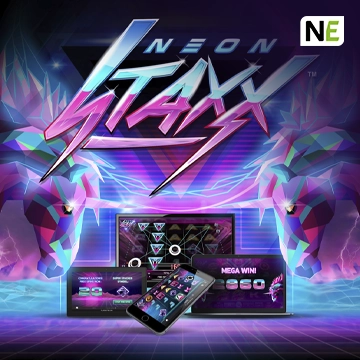 NetEnt : Neon Staxx - HEROBET168