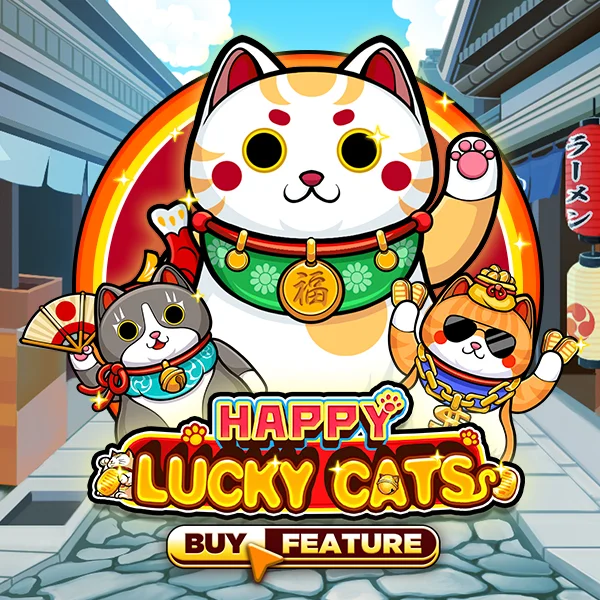 Microgaming : Happy Lucky Cats - HEROBET168