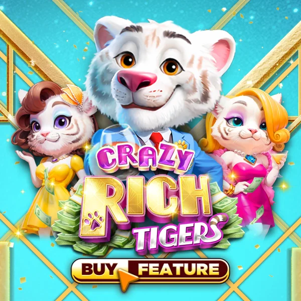 Microgaming : Crazy Rich Tigers - HEROBET168